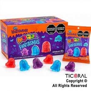 GOMITAS MOGUL FANTASMAS 30 GRS c/u X 12 UNIDADES (360 GR)