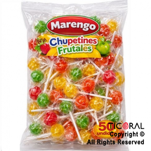CHUPETIN FRUTAL X 50 UNIDADES 400 GR x 1