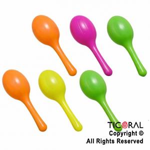 MARACA FLUO REDONDA x 6