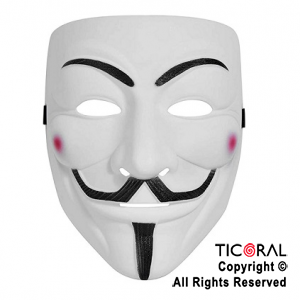 MASCARA VENDETTA PLASTICO X 1