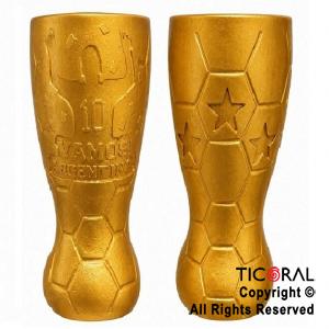 VASO COPA MUNDIAL PREMIUM DORADO