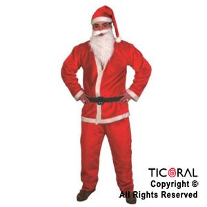DISFRAZ PAPA NOEL CON BARBA XL (02-01)