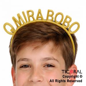 VINCHA QUE MIRA BOBO X 4