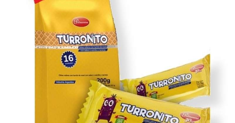 (INACTIVO) - Turron Turronito Palmesano Pack 16 Unidades